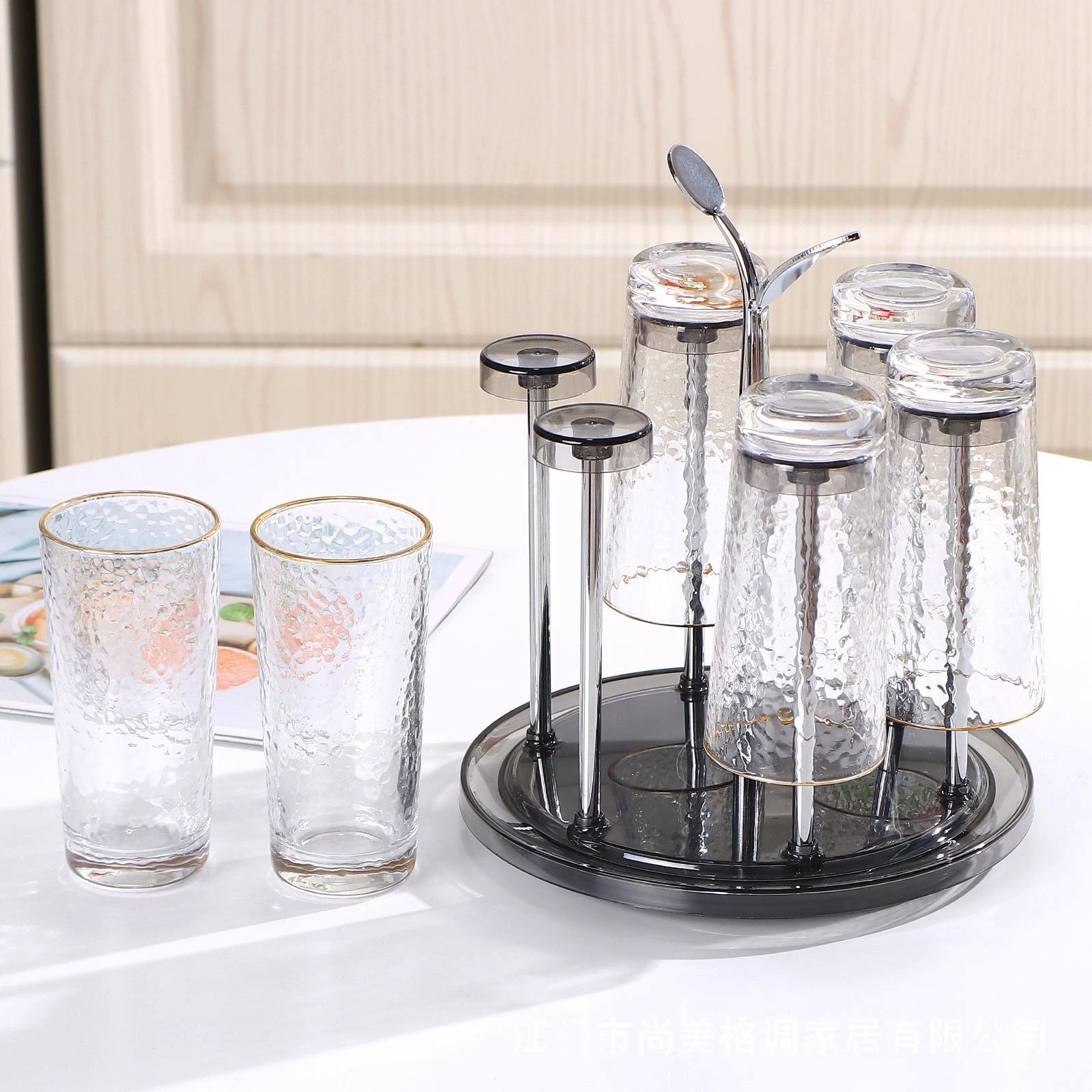 Luxurious 6 pcs Glass Holder - Image 2