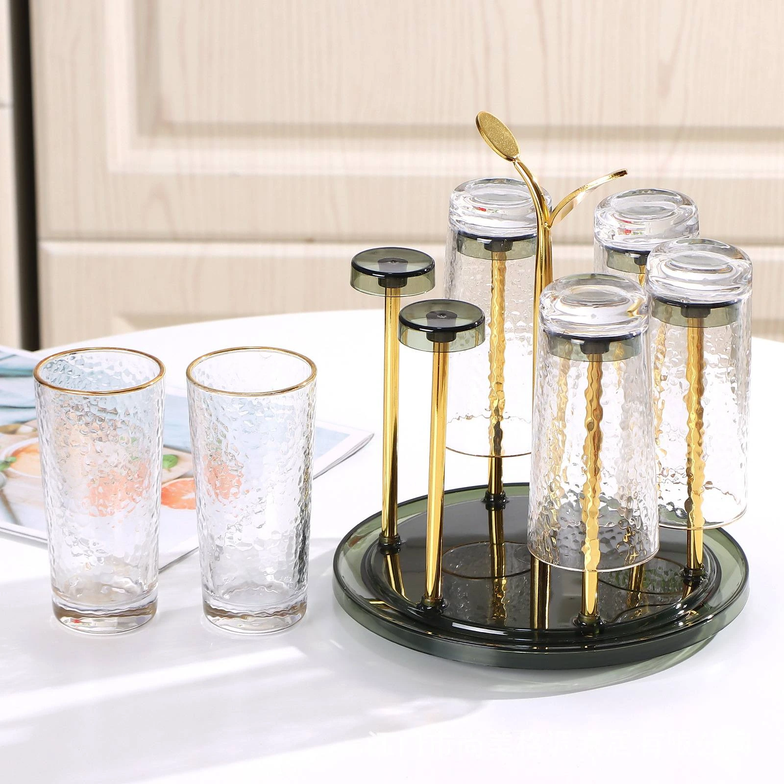 Luxurious 6 pcs Glass Holder