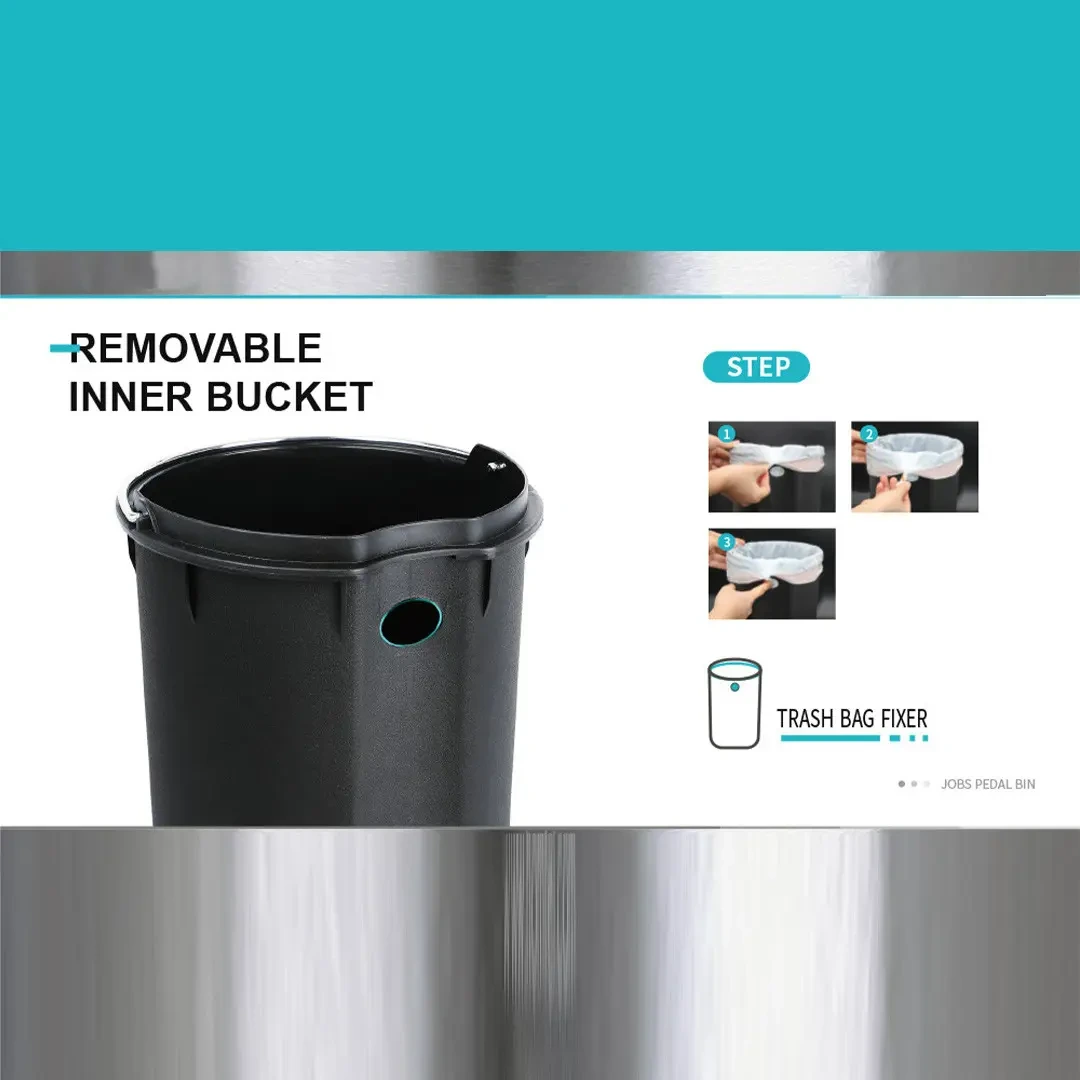 Steel Pedal Bin Round - Image 10