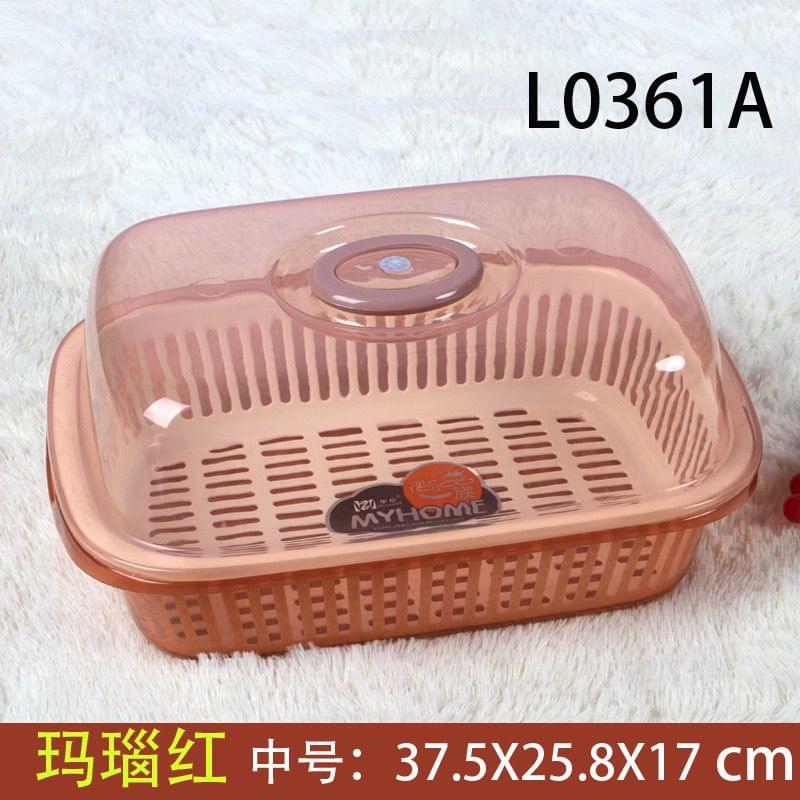 Multi-purpose double-layer fruit and dish drain basket - Image 4