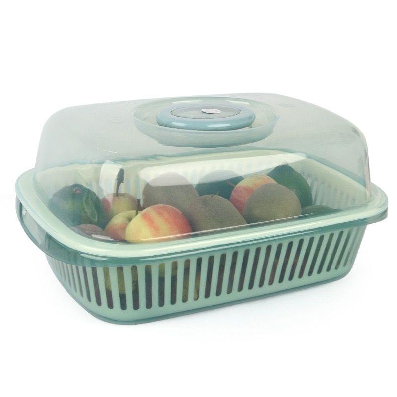 Multi-purpose double-layer fruit and dish drain basket - Image 2